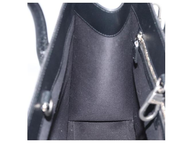 Borsa GUCCI Jumbo GG Canvas 2way Nero Argento 678839 Auth mr2773V - vista 19