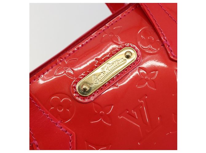 LOUIS VUITTON Borsa Wilshire PM Monogram Vernis Rose Pop M93643 LV Auth 190861A Rosa - vista 14