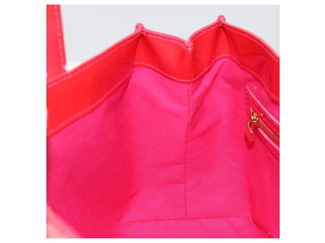 LOUIS VUITTON Borsa Wilshire PM Monogram Vernis Rose Pop M93643 LV Auth 190861A Rosa - vista 18