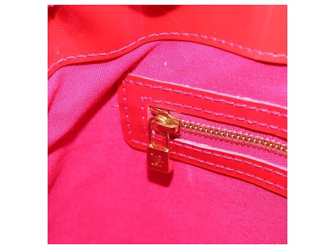 LOUIS VUITTON Borsa Wilshire PM Monogram Vernis Rose Pop M93643 LV Auth 190861A Rosa - vista 19