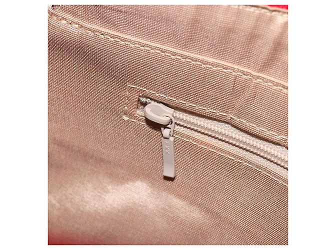 Borsa a tracolla BURBERRY Nova Check in tela Beige Gold Auth 190469A D'oro - vista 19