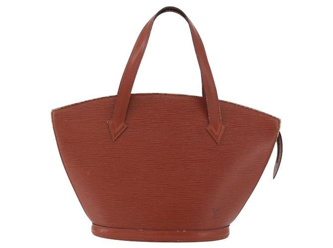 LOUIS VUITTON Epi Saint Jacques Shopping Bag Marrone M52263 LV Auth 186689 - vista 13