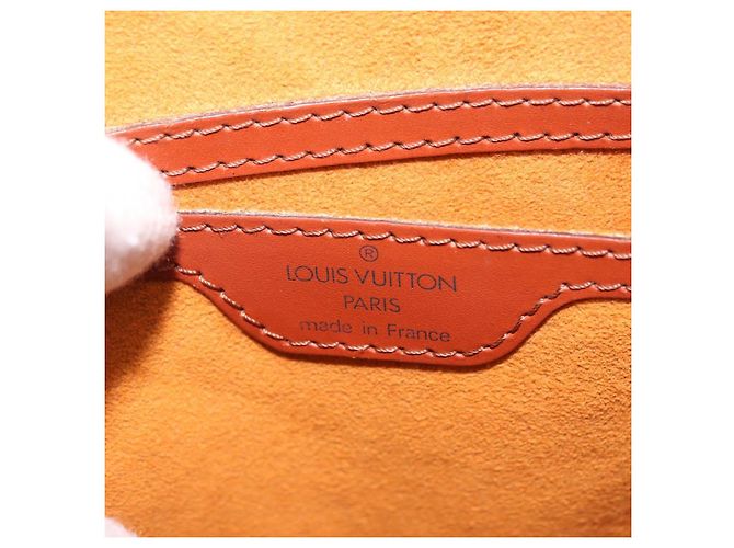 LOUIS VUITTON Epi Saint Jacques Shopping Bag Marrone M52263 LV Auth 186689 - vista 19