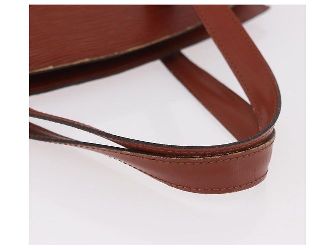 LOUIS VUITTON Epi Saint Jacques Shopping Bag Marrone M52263 LV Auth 186689 - vista 7