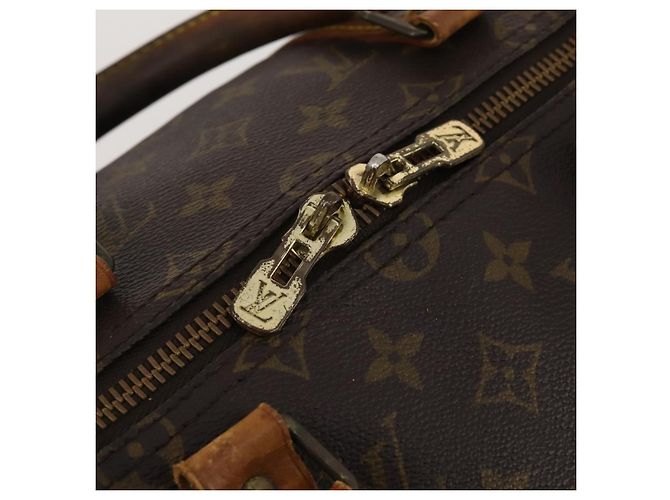 LOUIS VUITTON Monogram Keepall 50 Boston Bag M41426 LV Auth 189909 Monogramma - vista 10