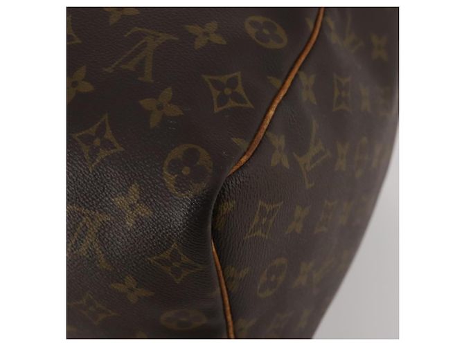 LOUIS VUITTON Monogram Keepall 50 Boston Bag M41426 LV Auth 189909 Monogramma - vista 16