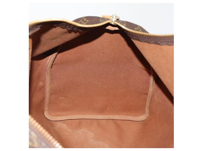 LOUIS VUITTON Monogram Keepall 50 Boston Bag M41426 LV Auth 189909 Monogramma - vista 19