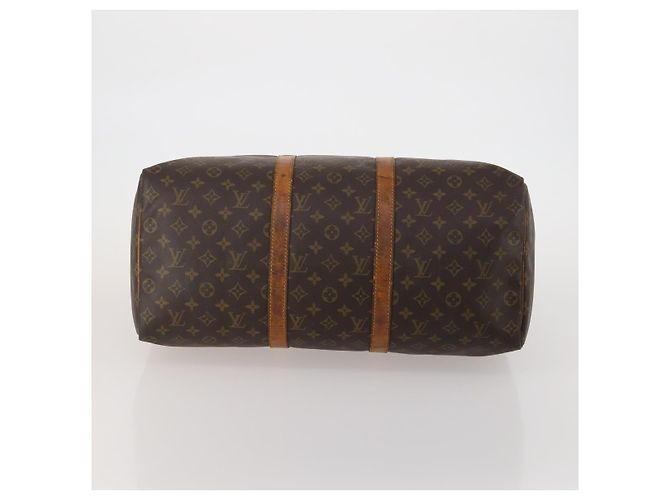 LOUIS VUITTON Monogram Keepall 50 Boston Bag M41426 LV Auth 189909 Monogramma - vista 5