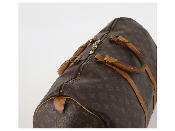 LOUIS VUITTON Monogram Keepall 50 Boston Bag M41426 LV Auth 189909 Monogramma - vista 6