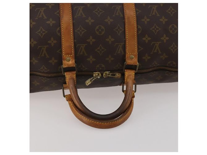 LOUIS VUITTON Monogram Keepall 50 Boston Bag M41426 LV Auth 189909 Monogramma - vista 7