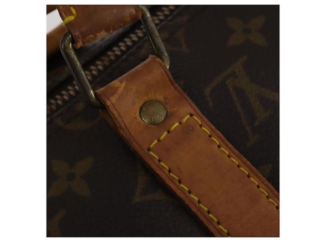 LOUIS VUITTON Monogram Keepall 50 Boston Bag M41426 LV Auth 189909 Monogramma - vista 9