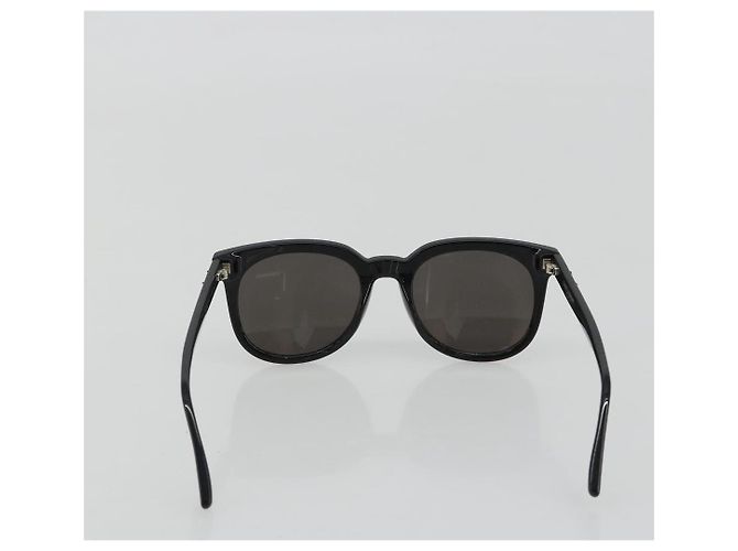 Occhiali da sole SAINT LAURENT in plastica Nero Argento Auth BA14043 - vista 3