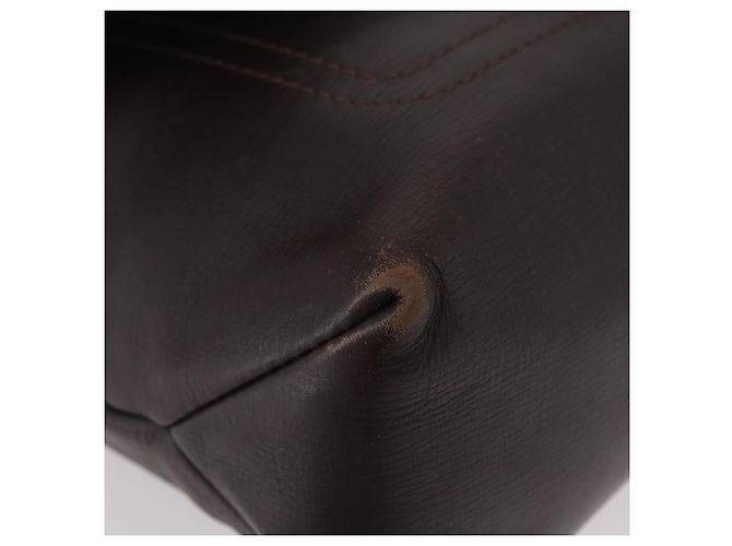 LOUIS VUITTON Utah Ohama Borsa a Spalla Pelle Marrone M92994 LV Auth ka5184 - vista 10