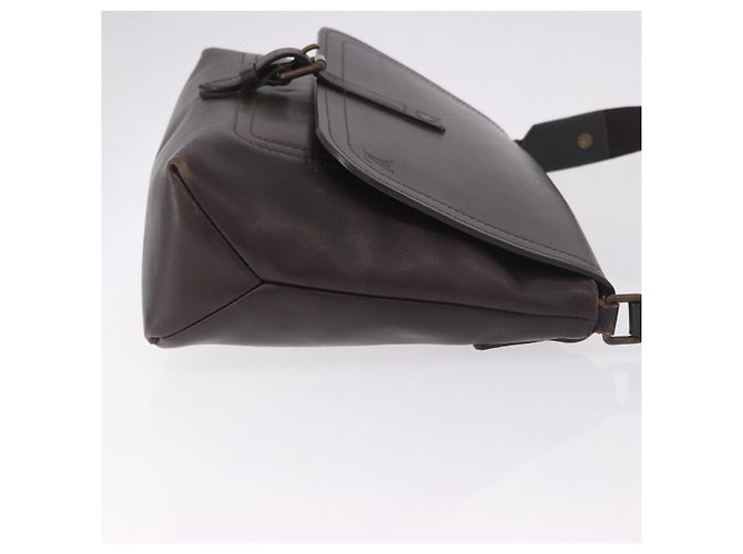 LOUIS VUITTON Utah Ohama Borsa a Spalla Pelle Marrone M92994 LV Auth ka5184 - vista 4