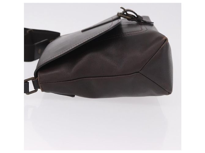 LOUIS VUITTON Utah Ohama Borsa a Spalla Pelle Marrone M92994 LV Auth ka5184 - vista 5