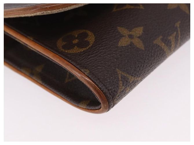 LOUIS VUITTON Monogram Pochette Twin PM Borsa a tracolla M51854 LV Auth 190505 Monogramma - vista 14