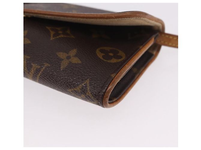 LOUIS VUITTON Monogram Pochette Twin PM Borsa a tracolla M51854 LV Auth 190505 Monogramma - vista 15