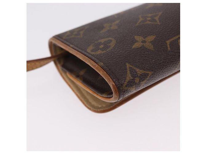 LOUIS VUITTON Monogram Pochette Twin PM Borsa a tracolla M51854 LV Auth 190505 Monogramma - vista 16