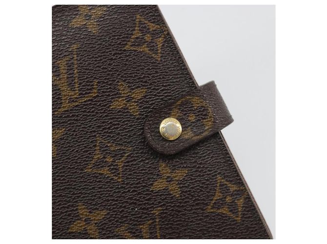 LOUIS VUITTON Monogram Agenda PM Day Planner Cover R20005 LV Auth BA14036 Monograma - vista 12