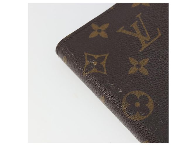 LOUIS VUITTON Monogram Agenda PM Day Planner Cover R20005 LV Auth BA14036 Monograma - vista 13