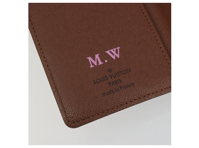LOUIS VUITTON Monogram Agenda PM Day Planner Cover R20005 LV Auth BA14036 Monograma - vista 17