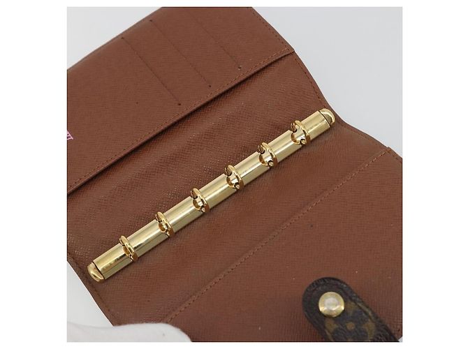 LOUIS VUITTON Monogram Agenda PM Day Planner Cover R20005 LV Auth BA14036 Monograma - vista 18