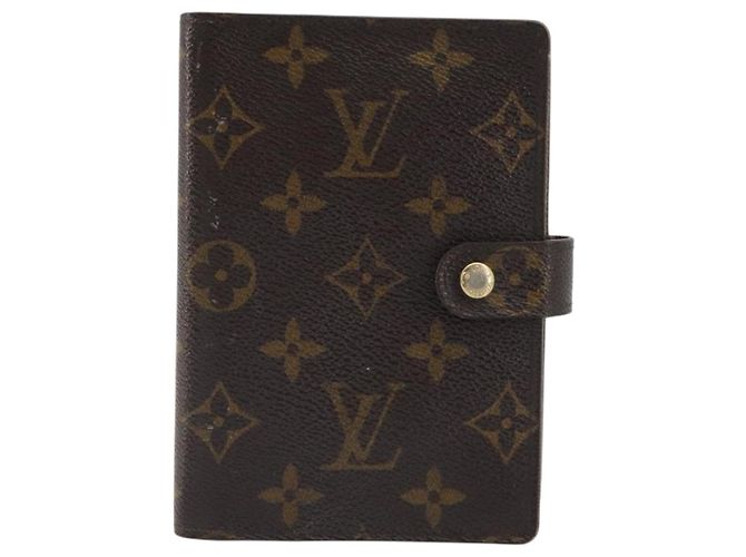 LOUIS VUITTON Monogram Agenda PM Day Planner Cover R20005 LV Auth BA14036 Monograma - vista 2