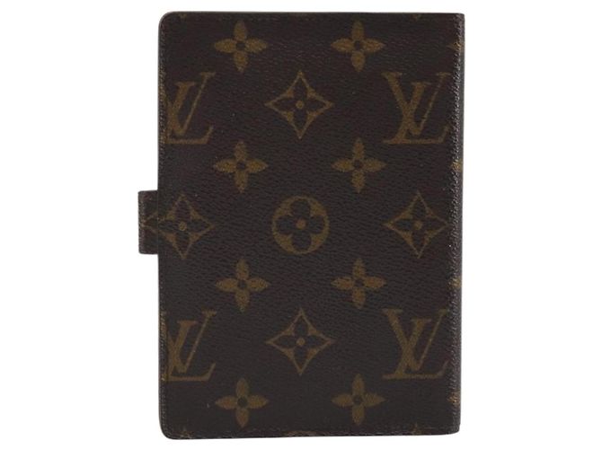 LOUIS VUITTON Monogram Agenda PM Day Planner Cover R20005 LV Auth BA14036 Monograma - vista 3