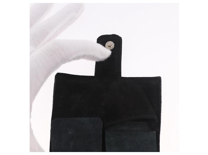 BOTTEGA VENETA INTRECCIATO Cuffs & Cuff Case Silver Ag925 Auth BA14025V Argento - vista 13