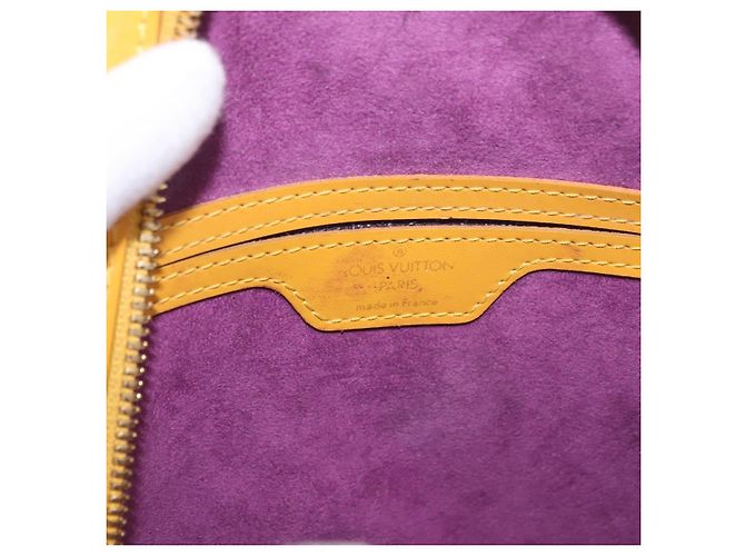 LOUIS VUITTON Epi Mabillon Rucksack Gelb M52239 LV Auth 191641 - Ansicht 21