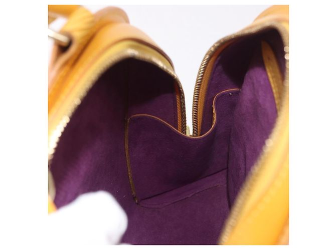 LOUIS VUITTON Epi Mabillon Rucksack Gelb M52239 LV Auth 191641 - Ansicht 23