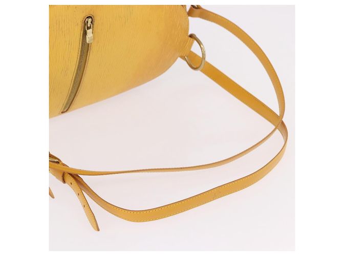 LOUIS VUITTON Epi Mabillon Rucksack Gelb M52239 LV Auth 191641 - Ansicht 9