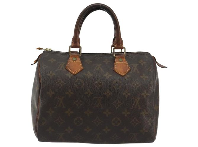 LOUIS VUITTON Borsa Monogram Speedy 25 M41528 LV Auth 190651 Monogramma - vista 2
