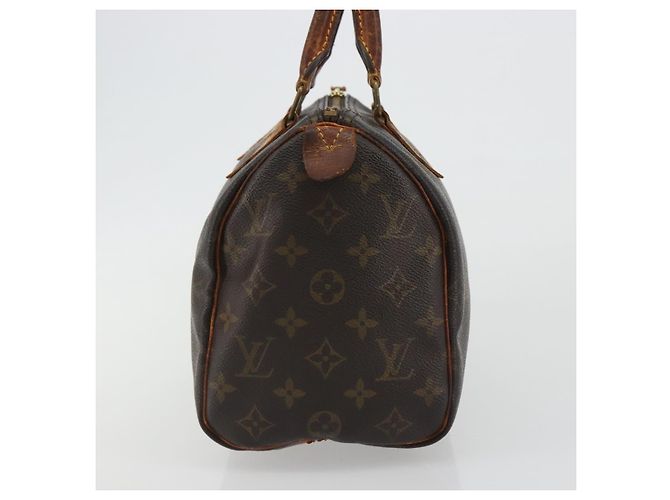 LOUIS VUITTON Borsa Monogram Speedy 25 M41528 LV Auth 190651 Monogramma - vista 4