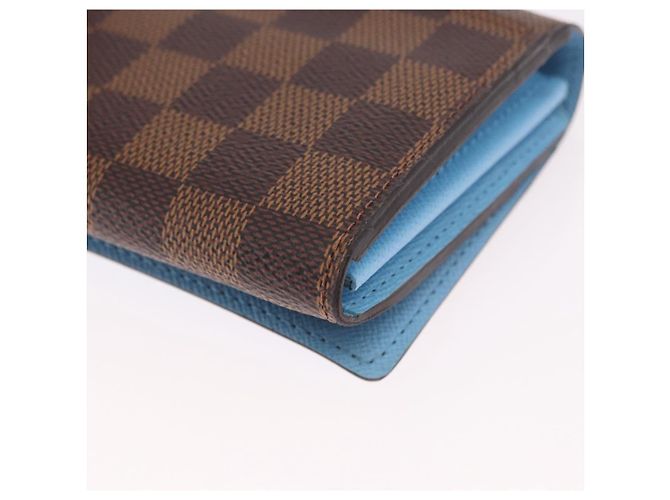 LOUIS VUITTON Damier Ebene Portefeuille Sarah Long Wallet N64426 LV Auth 191659M - vista 16