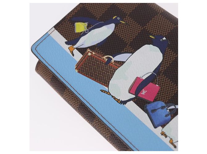 LOUIS VUITTON Damier Ebene Portefeuille Sarah Long Wallet N64426 LV Auth 191659M - vista 17