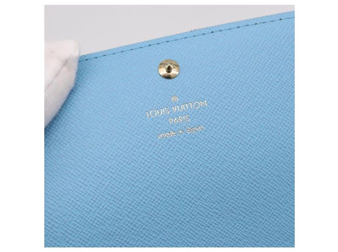 LOUIS VUITTON Damier Ebene Portefeuille Sarah Long Wallet N64426 LV Auth 191659M - vista 20