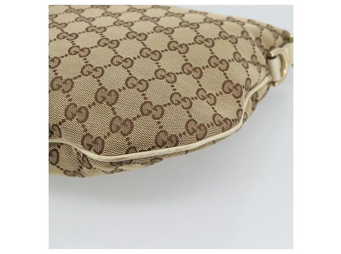 Borsa a tracolla GUCCI GG Canvas Newbrit Beige Oro 169998 Auth mr2699A D'oro - vista 12