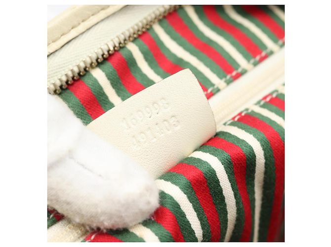 Borsa a tracolla GUCCI GG Canvas Newbrit Beige Oro 169998 Auth mr2699A D'oro - vista 21