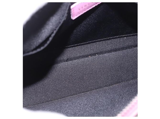 Borsa a Spalla VERSACE in Pelle Rosa Argento Auth BA13994A - vista 11