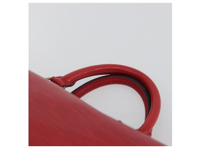 LOUIS VUITTON Epi Speedy 35 Hand Bag Castilian Red M42997 LV Auth 190649A Rosso - vista 14