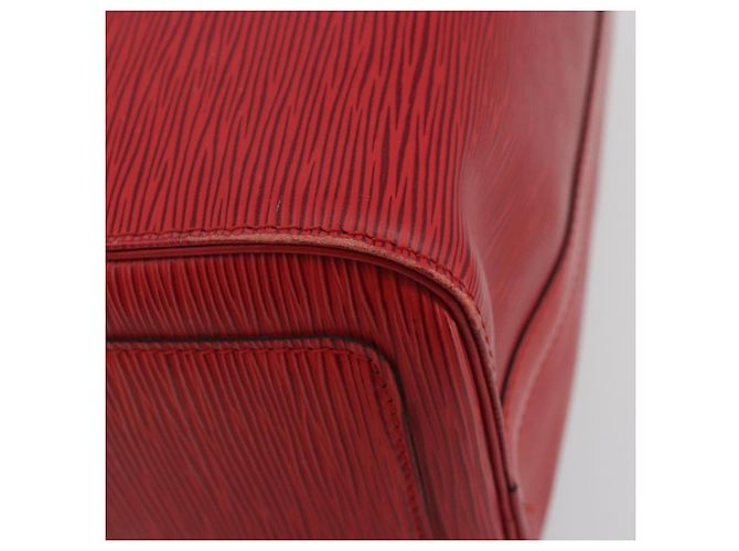 LOUIS VUITTON Epi Speedy 35 Hand Bag Castilian Red M42997 LV Auth 190649A Rosso - vista 17