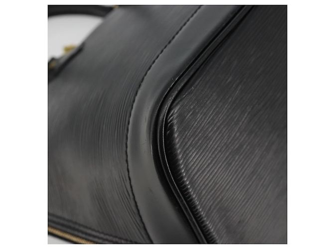 Borsa LOUIS VUITTON Epi Alma Noir Black M52142 LV Auth 190623A Nero - vista 13