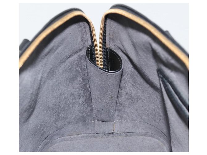 Borsa LOUIS VUITTON Epi Alma Noir Black M52142 LV Auth 190623A Nero - vista 19