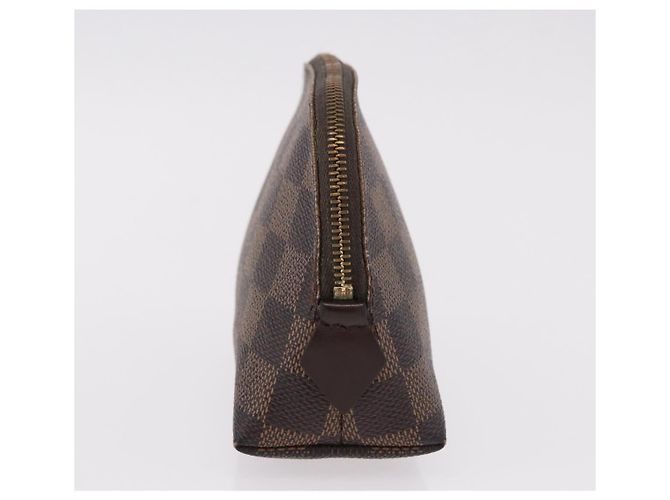 LOUIS VUITTON Damier Ebene Pochette Cosmetic PM Pochette N47516 LV Auth BA13777 - vista 3