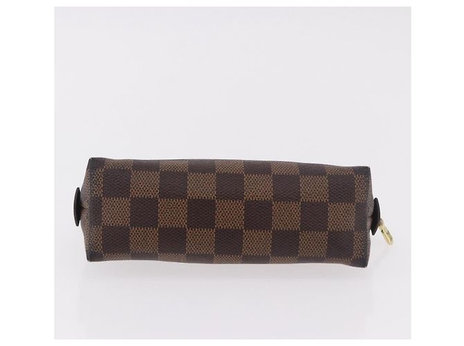 LOUIS VUITTON Damier Ebene Pochette Cosmetic PM Pochette N47516 LV Auth BA13777 - vista 6