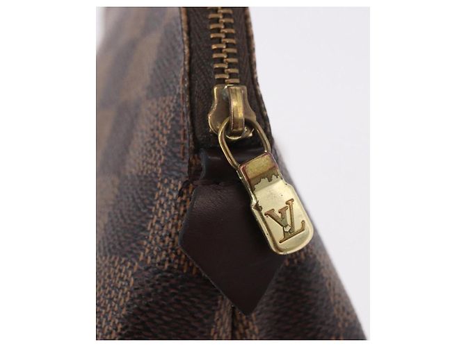 LOUIS VUITTON Damier Ebene Pochette Cosmetic PM Pochette N47516 LV Auth BA13777 - vista 8