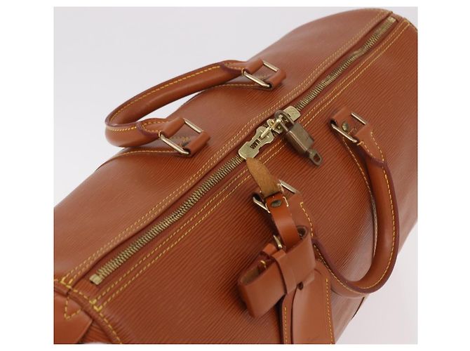 LOUIS VUITTON Epi Keepall 45 Boston Bag Marrone M42978 LV Auth 190098SAV - vista 6