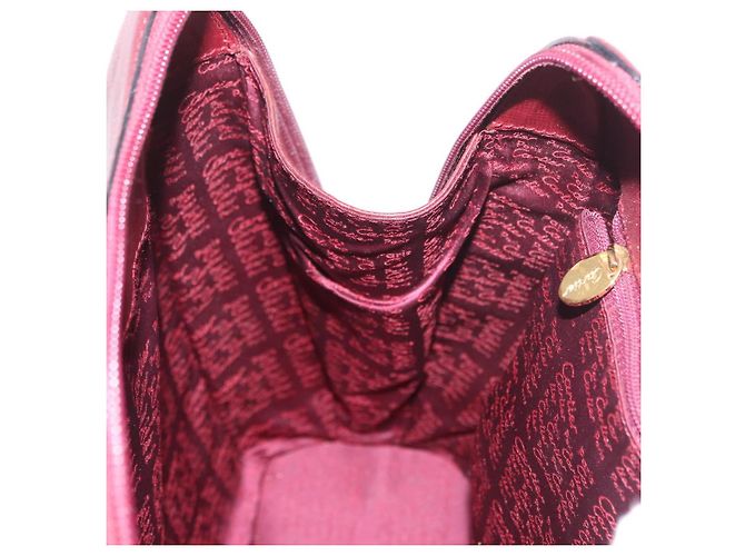 Zaino CARTIER Must Line Bordeaux Gold Auth 190550 - vista 22