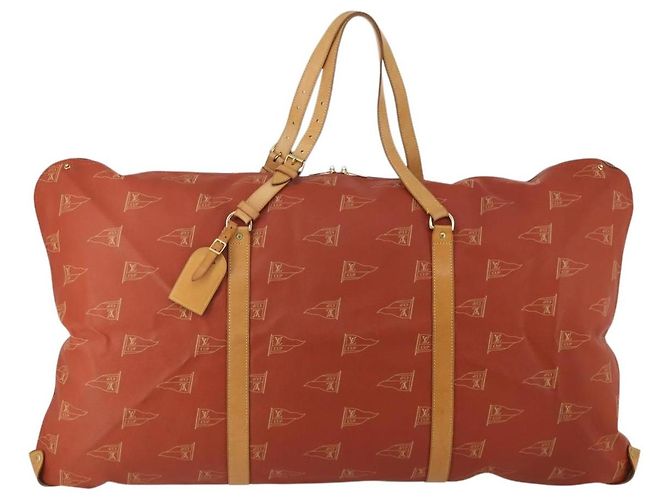 LOUIS VUITTON LV Cup Kabul Boston Bag Rosso M80020 LV Auth 190139 - vista 13